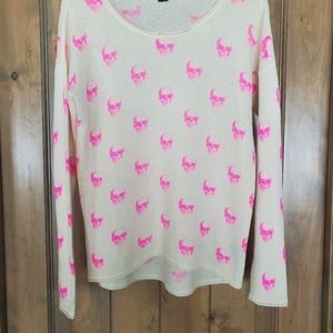 Skull cashmere sweater Sz Small